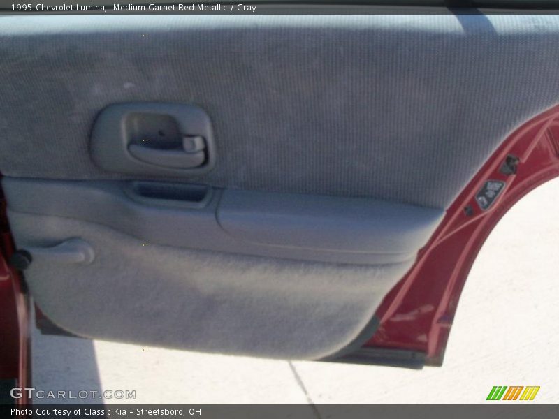Medium Garnet Red Metallic / Gray 1995 Chevrolet Lumina