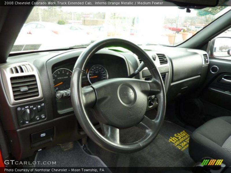  2008 Colorado Work Truck Extended Cab Steering Wheel