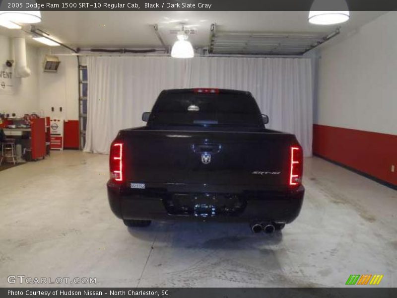 Black / Dark Slate Gray 2005 Dodge Ram 1500 SRT-10 Regular Cab