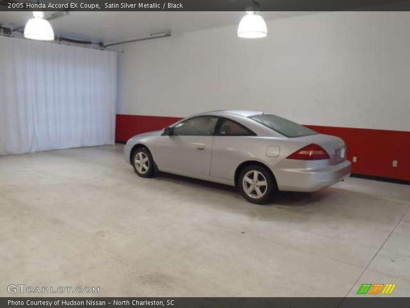 Satin Silver Metallic / Black 2005 Honda Accord EX Coupe