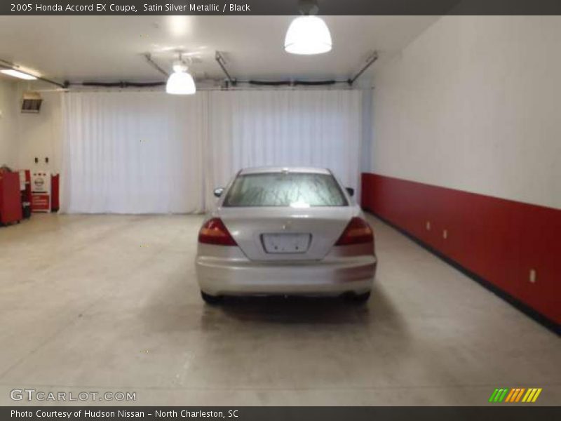Satin Silver Metallic / Black 2005 Honda Accord EX Coupe