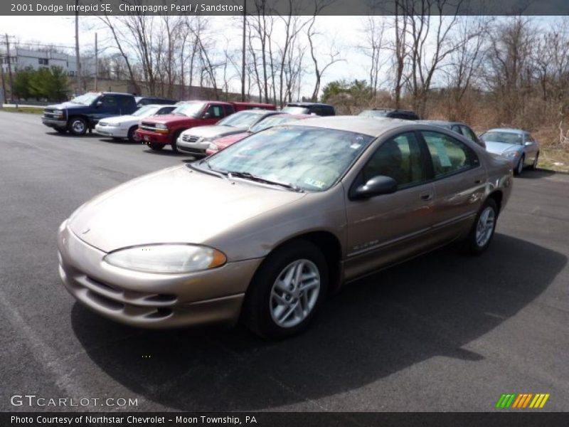 Champagne Pearl / Sandstone 2001 Dodge Intrepid SE