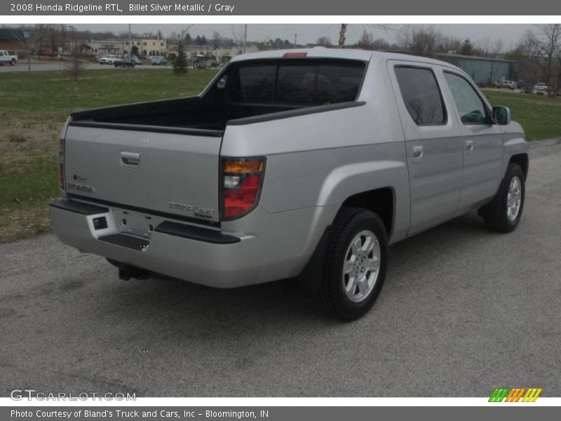Billet Silver Metallic / Gray 2008 Honda Ridgeline RTL