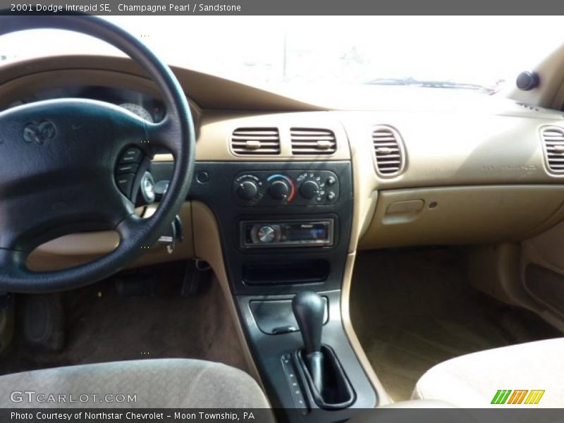 Dashboard of 2001 Intrepid SE