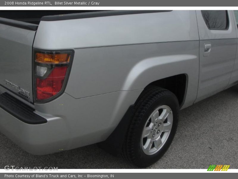 Billet Silver Metallic / Gray 2008 Honda Ridgeline RTL