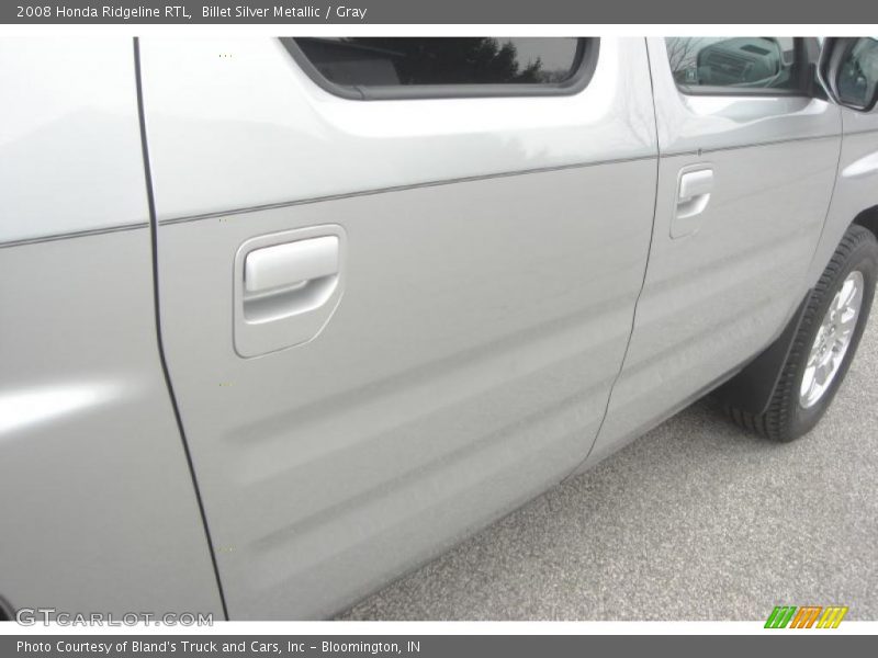 Billet Silver Metallic / Gray 2008 Honda Ridgeline RTL