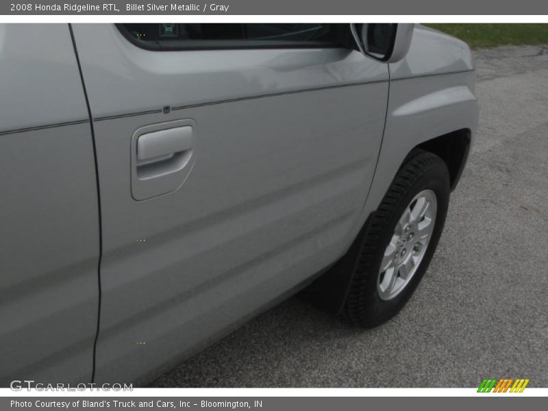 Billet Silver Metallic / Gray 2008 Honda Ridgeline RTL