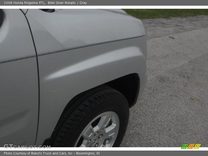 Billet Silver Metallic / Gray 2008 Honda Ridgeline RTL