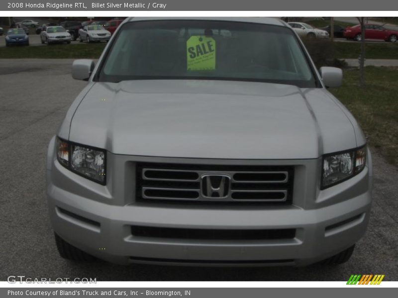 Billet Silver Metallic / Gray 2008 Honda Ridgeline RTL