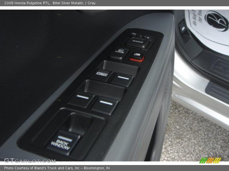 Billet Silver Metallic / Gray 2008 Honda Ridgeline RTL