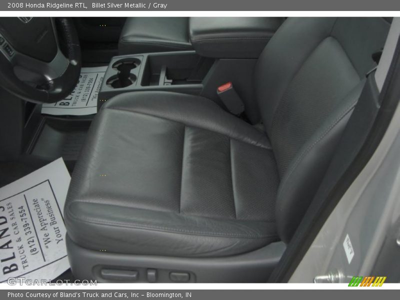 Billet Silver Metallic / Gray 2008 Honda Ridgeline RTL