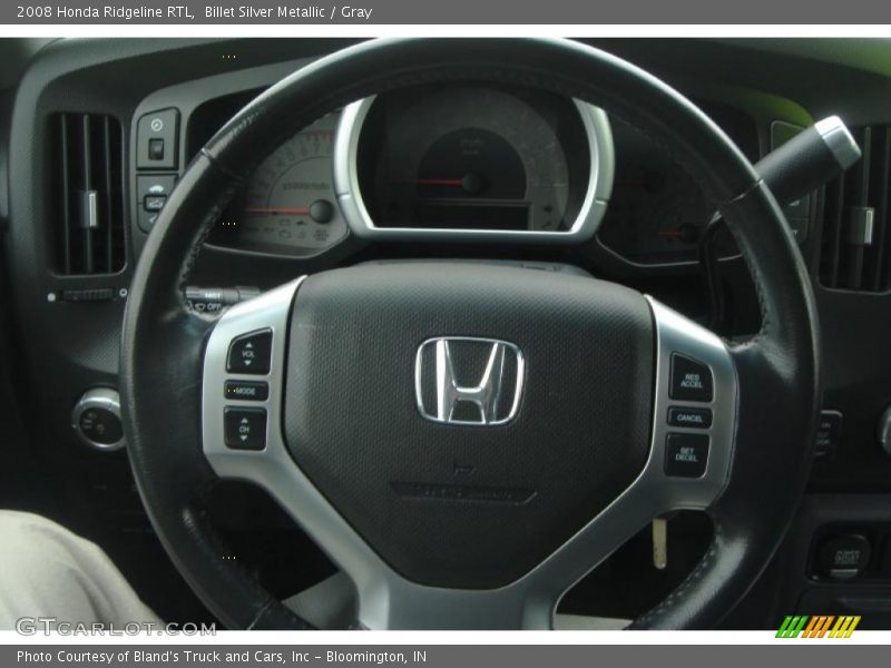 Billet Silver Metallic / Gray 2008 Honda Ridgeline RTL