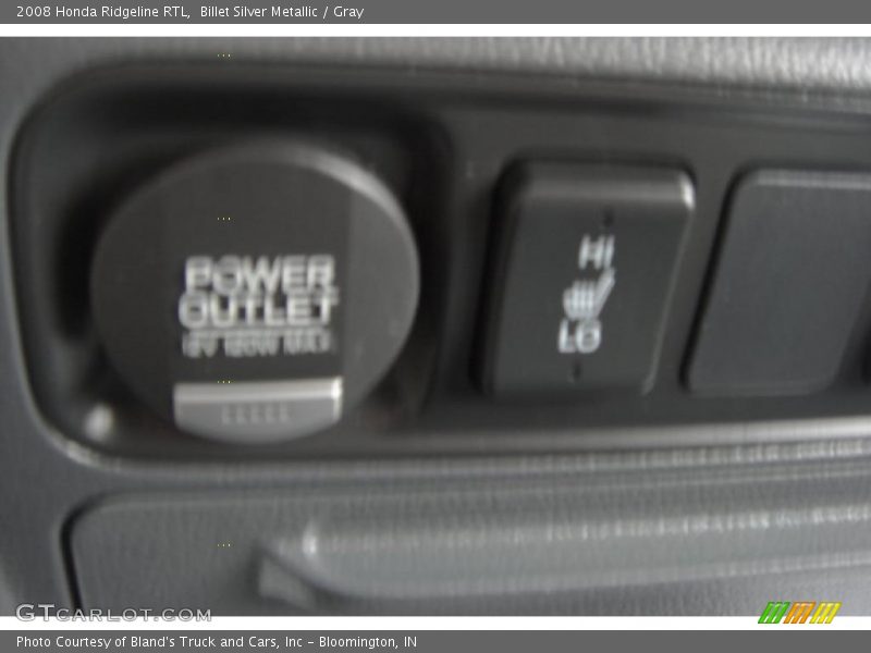 Billet Silver Metallic / Gray 2008 Honda Ridgeline RTL
