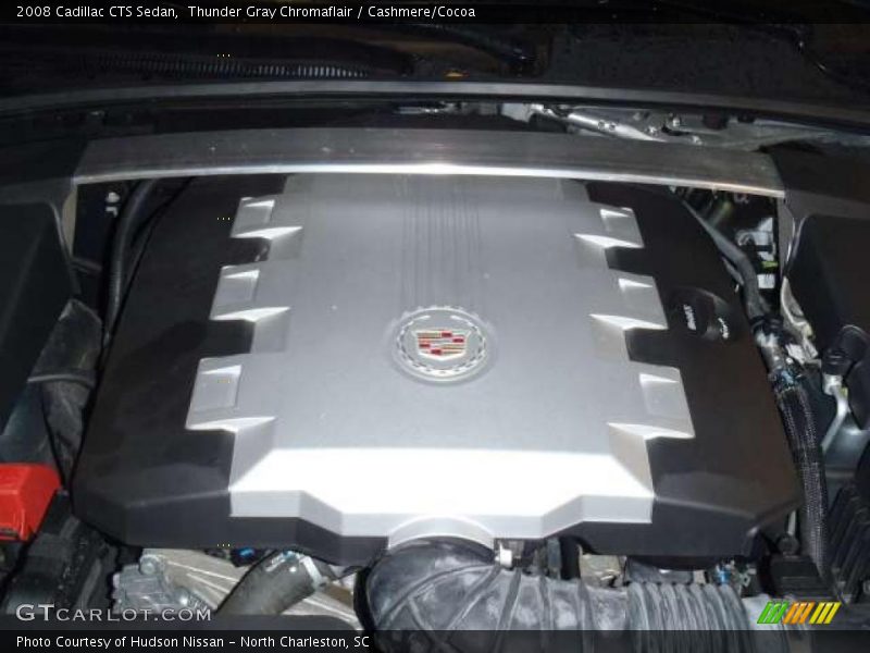 Thunder Gray Chromaflair / Cashmere/Cocoa 2008 Cadillac CTS Sedan