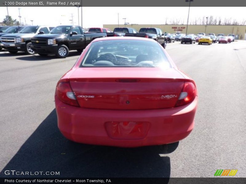 Flame Red / Agate 2000 Dodge Neon ES