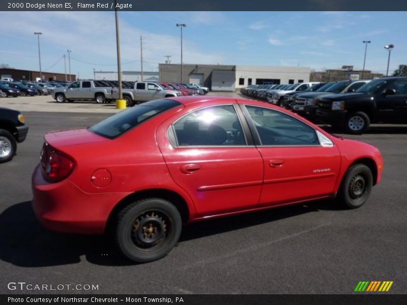 Flame Red / Agate 2000 Dodge Neon ES
