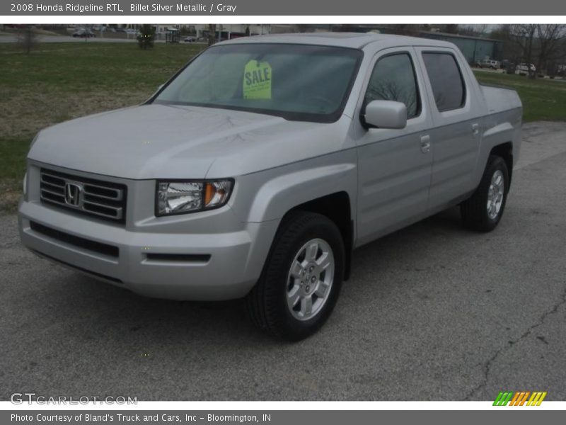 Billet Silver Metallic / Gray 2008 Honda Ridgeline RTL