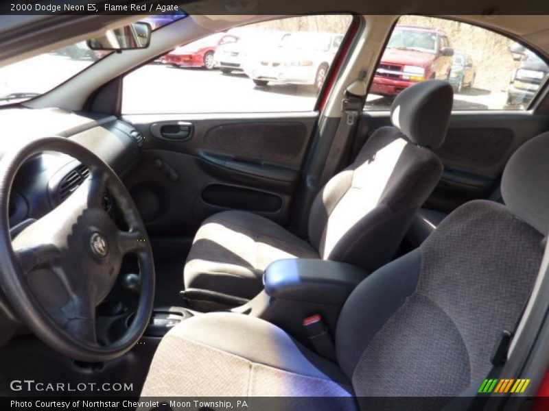 Flame Red / Agate 2000 Dodge Neon ES