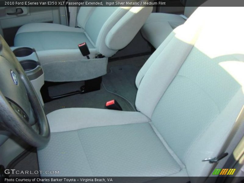  2010 E Series Van E350 XLT Passenger Extended Medium Flint Interior