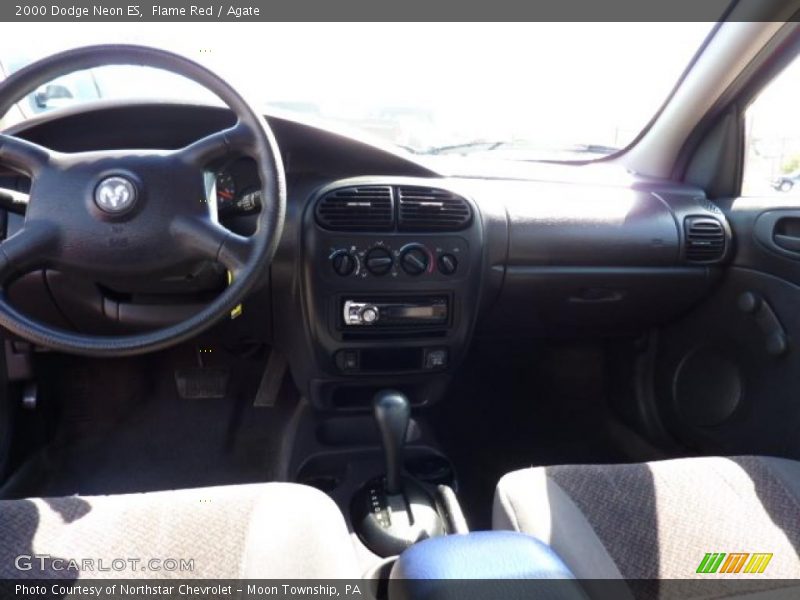 Flame Red / Agate 2000 Dodge Neon ES