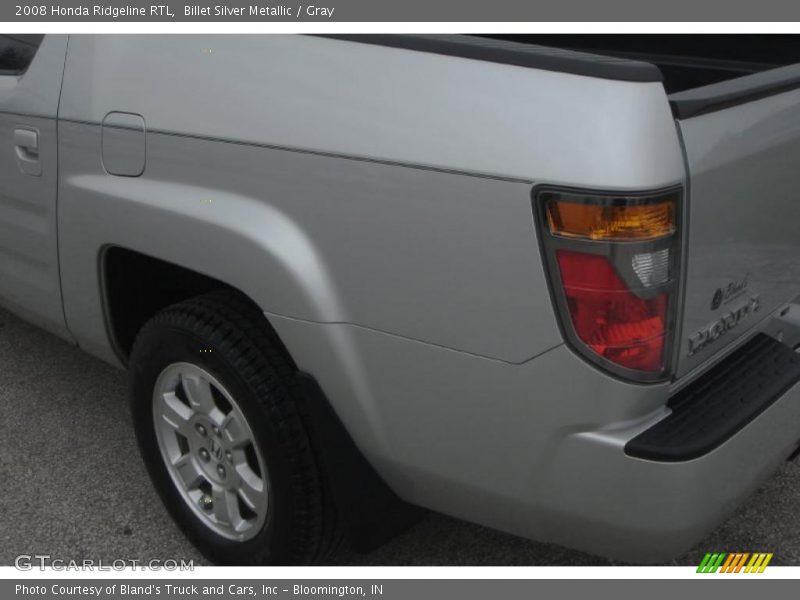 Billet Silver Metallic / Gray 2008 Honda Ridgeline RTL