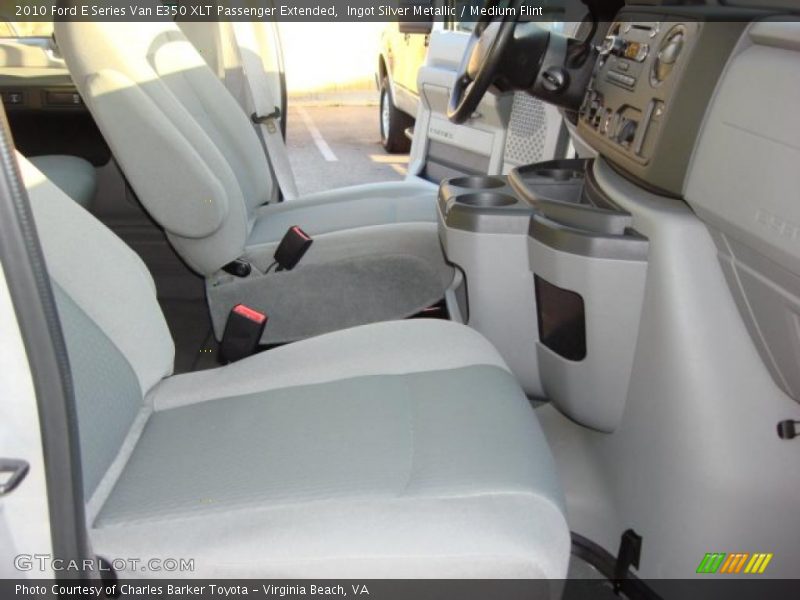  2010 E Series Van E350 XLT Passenger Extended Medium Flint Interior