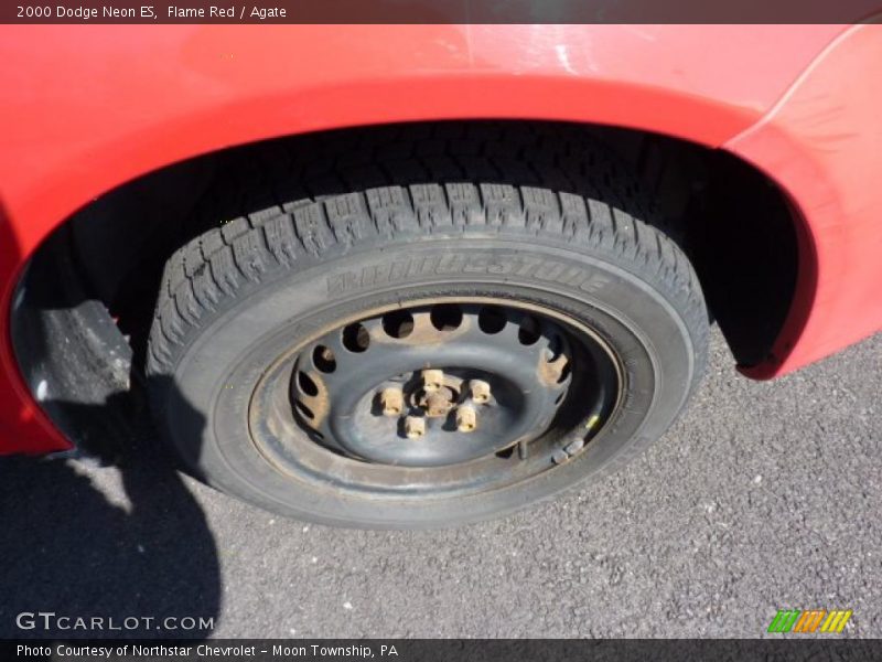 Flame Red / Agate 2000 Dodge Neon ES