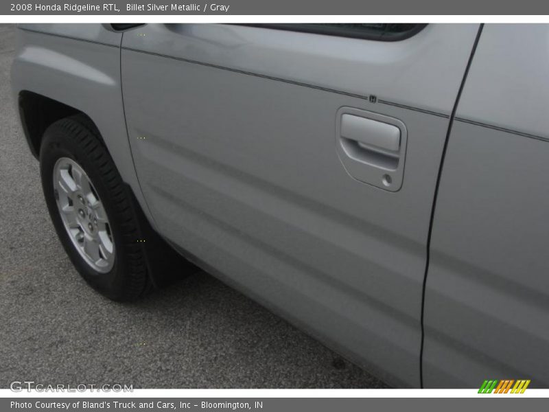 Billet Silver Metallic / Gray 2008 Honda Ridgeline RTL