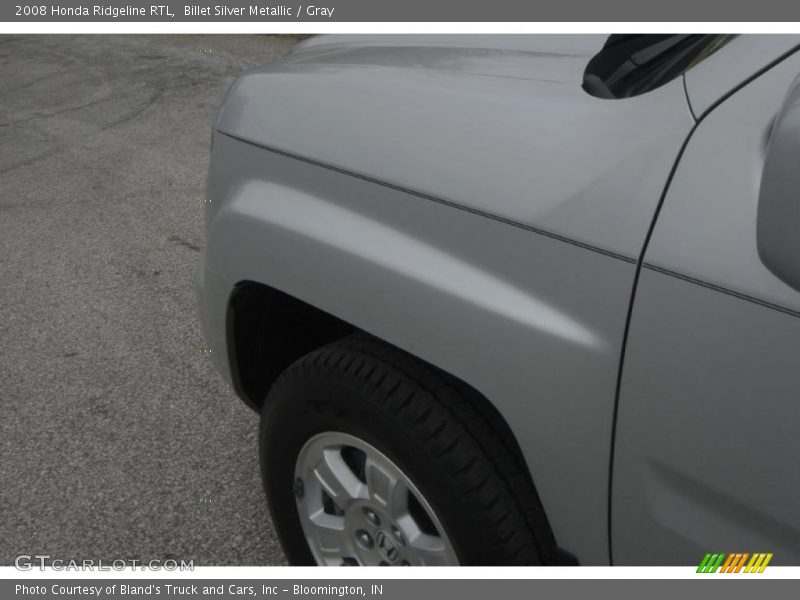 Billet Silver Metallic / Gray 2008 Honda Ridgeline RTL
