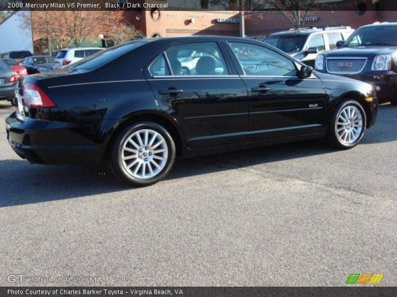Black / Dark Charcoal 2008 Mercury Milan V6 Premier