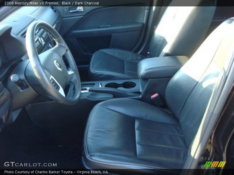 Black / Dark Charcoal 2008 Mercury Milan V6 Premier