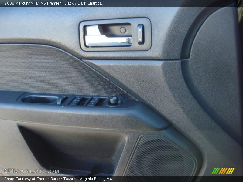 Black / Dark Charcoal 2008 Mercury Milan V6 Premier