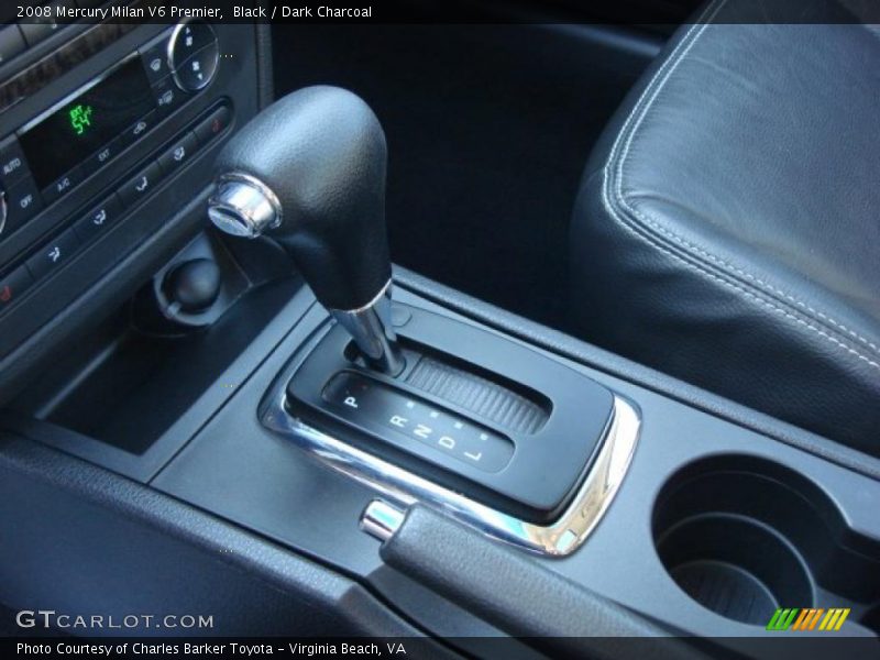 Black / Dark Charcoal 2008 Mercury Milan V6 Premier