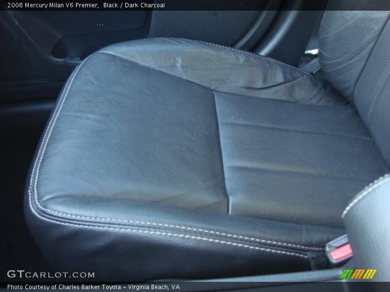 Black / Dark Charcoal 2008 Mercury Milan V6 Premier
