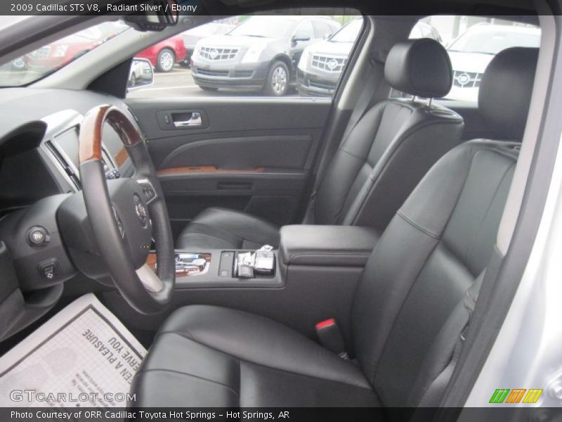  2009 STS V8 Ebony Interior