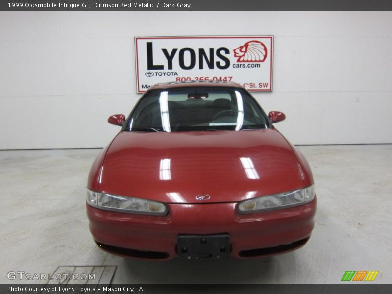 Crimson Red Metallic / Dark Gray 1999 Oldsmobile Intrigue GL