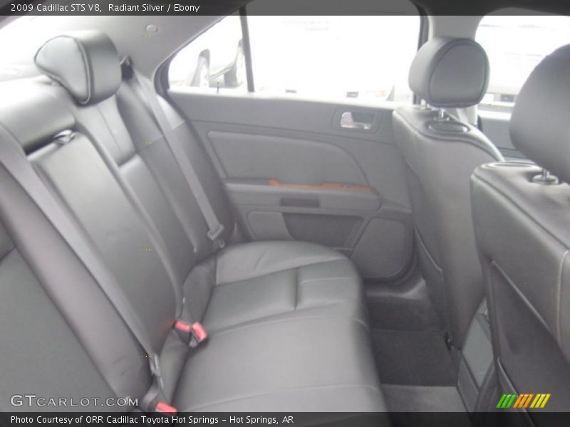 Radiant Silver / Ebony 2009 Cadillac STS V8