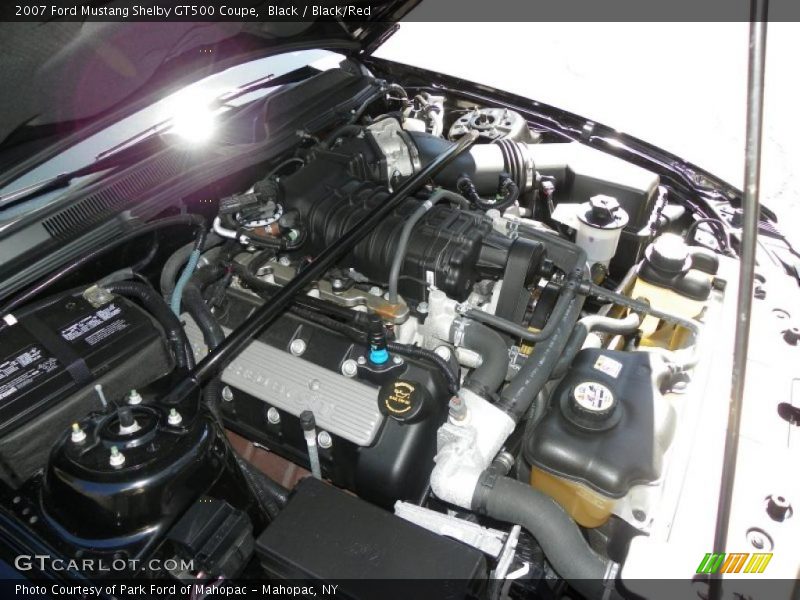  2007 Mustang Shelby GT500 Coupe Engine - 5.4 Liter Supercharged DOHC 32-Valve V8