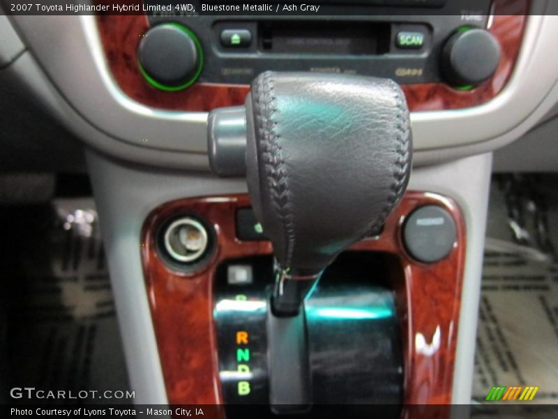 Bluestone Metallic / Ash Gray 2007 Toyota Highlander Hybrid Limited 4WD