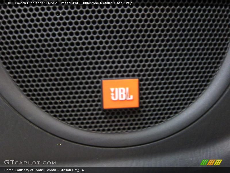 Bluestone Metallic / Ash Gray 2007 Toyota Highlander Hybrid Limited 4WD