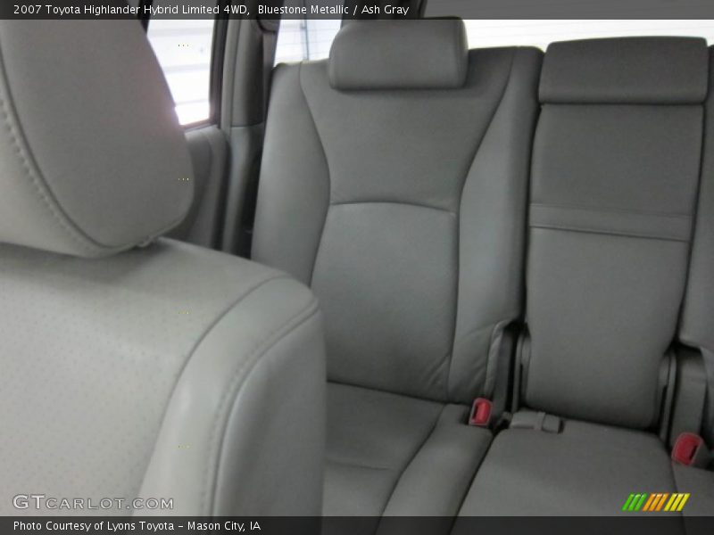 Bluestone Metallic / Ash Gray 2007 Toyota Highlander Hybrid Limited 4WD