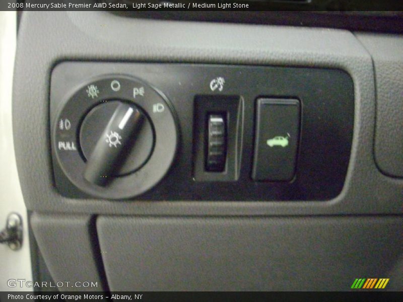 Light Sage Metallic / Medium Light Stone 2008 Mercury Sable Premier AWD Sedan