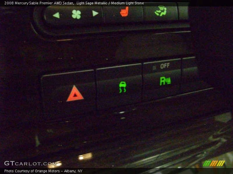 Light Sage Metallic / Medium Light Stone 2008 Mercury Sable Premier AWD Sedan