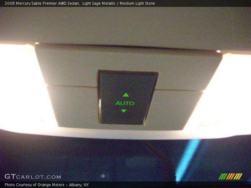 Light Sage Metallic / Medium Light Stone 2008 Mercury Sable Premier AWD Sedan