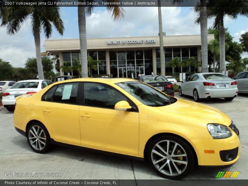 Fahrenheit Yellow / Anthracite 2007 Volkswagen Jetta GLI Fahrenheit Edition Sedan