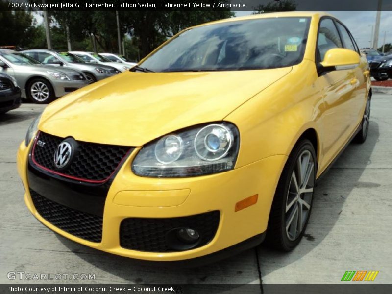 Fahrenheit Yellow / Anthracite 2007 Volkswagen Jetta GLI Fahrenheit Edition Sedan