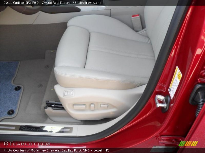 Crystal Red Tintcoat / Shale/Brownstone 2011 Cadillac SRX FWD