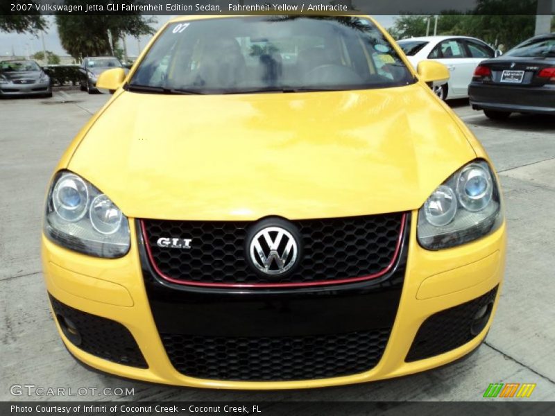 Fahrenheit Yellow / Anthracite 2007 Volkswagen Jetta GLI Fahrenheit Edition Sedan