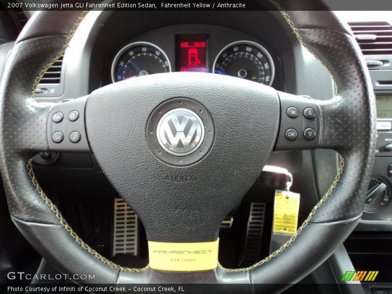  2007 Jetta GLI Fahrenheit Edition Sedan Steering Wheel