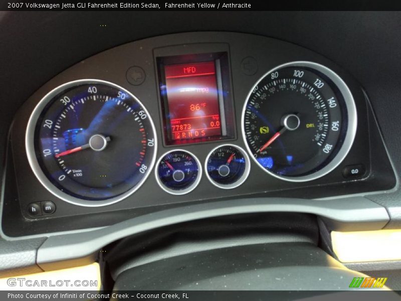  2007 Jetta GLI Fahrenheit Edition Sedan GLI Fahrenheit Edition Sedan Gauges